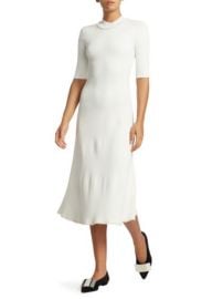 Proenza Schouler Rib Knit Midi Dress at Saks Fifth Avenue